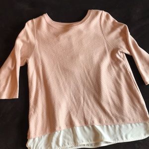 The Limited pale pink sweater